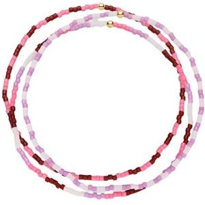 Gorjana Gigi Stripe Malibu Bracelet Set